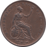 1841 PENNY ( AUNC ) 1 - Penny - Cambridgeshire Coins