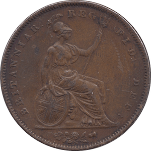 1841 PENNY ( EF ) 1 - Penny - Cambridgeshire Coins