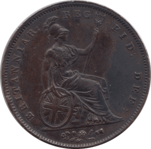 1841 PENNY ( EF ) - Penny - Cambridgeshire Coins