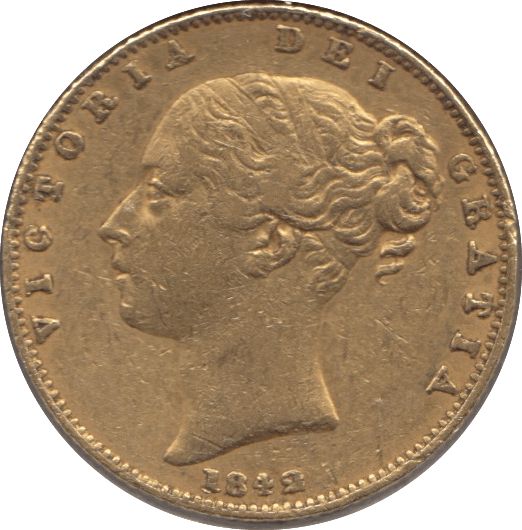 1842 GOLD SOVEREIGN ( GVF ) - Sovereign - Cambridgeshire Coins