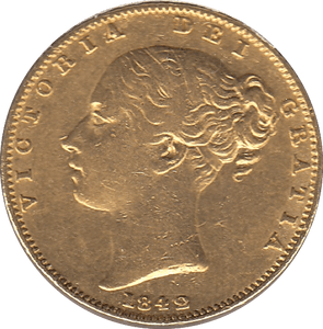 1842 GOLD SOVEREIGN ( GVF ) - Sovereign - Cambridgeshire Coins