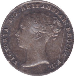 1843 FOURPENCE ( EF ) - Fourpence - Cambridgeshire Coins