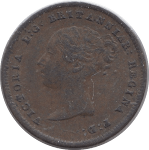 1843 HALF FARTHING ( EF ) 14 - Half Farthing - Cambridgeshire Coins