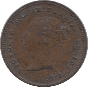 1843 HALF FARTHING ( EF ) 9 - Half Farthing - Cambridgeshire Coins