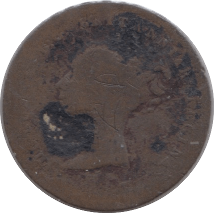 1843 HALF FARTHING ( FAIR ) 8 - Half Farthing - Cambridgeshire Coins