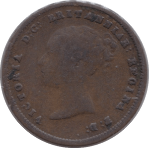 1843 HALF FARTHING ( GF ) 8 - Half Farthing - Cambridgeshire Coins