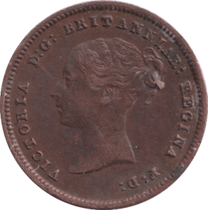 1843 HALF FARTHING ( GF ) - Half Farthing - Cambridgeshire Coins