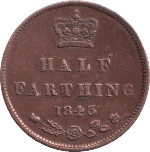 1843 HALF FARTHING ( GF ) - Half Farthing - Cambridgeshire Coins