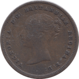 1843 HALF FARTHING ( VF ) - Half Farthing - Cambridgeshire Coins