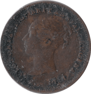 1843 HALF FARTHING ( VF ) - Half Farthing - Cambridgeshire Coins