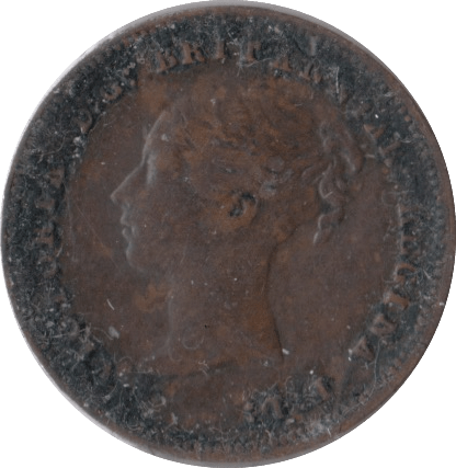 1843 HALF FARTHING ( VF ) - Half Farthing - Cambridgeshire Coins