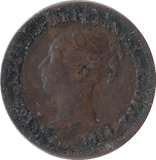 1843 HALF FARTHING ( VF ) - Half Farthing - Cambridgeshire Coins
