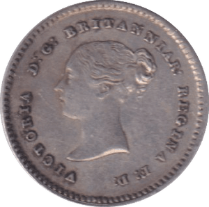 1843 MAUNDY TWOPENCE ( GVF ) - Maundy Coins - Cambridgeshire Coins