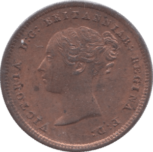 1843 ONE THIRD FARTHING ( UNC ) - One Third Farthing - Cambridgeshire Coins