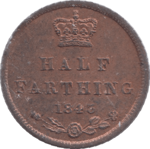 1843 ONE THIRD FARTHING ( UNC ) - One Third Farthing - Cambridgeshire Coins