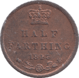 1843 ONE THIRD FARTHING ( UNC ) - One Third Farthing - Cambridgeshire Coins