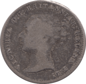1843 SILVER FOURPENCE ( NF ) 3 - Fourpence - Cambridgeshire Coins