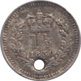 1843 THREE HALFPENCE ( EF ) - Cambridgeshire Coins