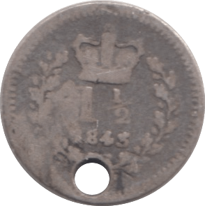 1843 THREE HALFPENCE ( FAIR ) - Cambridgeshire Coins