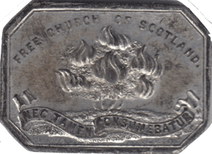 1843 TOKEN PARISH OF KILMARNOCK SCOTLAND SCOTTISH PEW TOKEN - Token - Cambridgeshire Coins