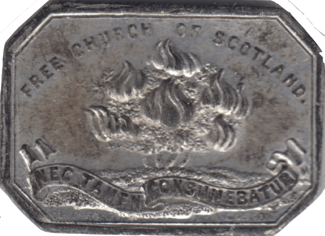 1843 TOKEN PARISH OF KILMARNOCK SCOTLAND SCOTTISH PEW TOKEN - Token - Cambridgeshire Coins