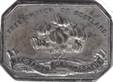 1843 TOKEN PARISH OF KILMARNOCK SCOTLAND SCOTTISH PEW TOKEN - Token - Cambridgeshire Coins