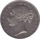 1844 CROWN ( AUNC ) STAR - Crown - Cambridgeshire Coins