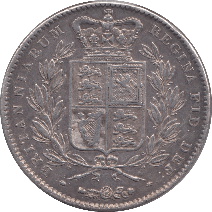 1844 CROWN ( AUNC ) STAR - Crown - Cambridgeshire Coins