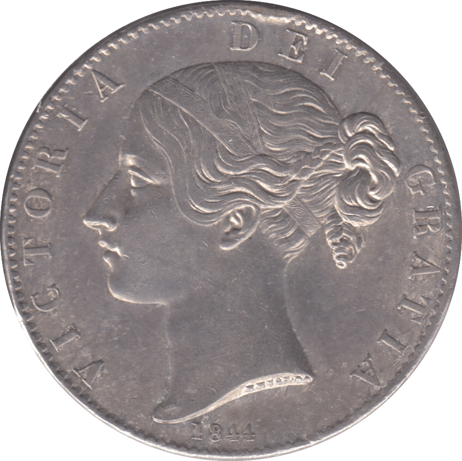 1844 CROWN ( EF ) STAR - Crown - Cambridgeshire Coins