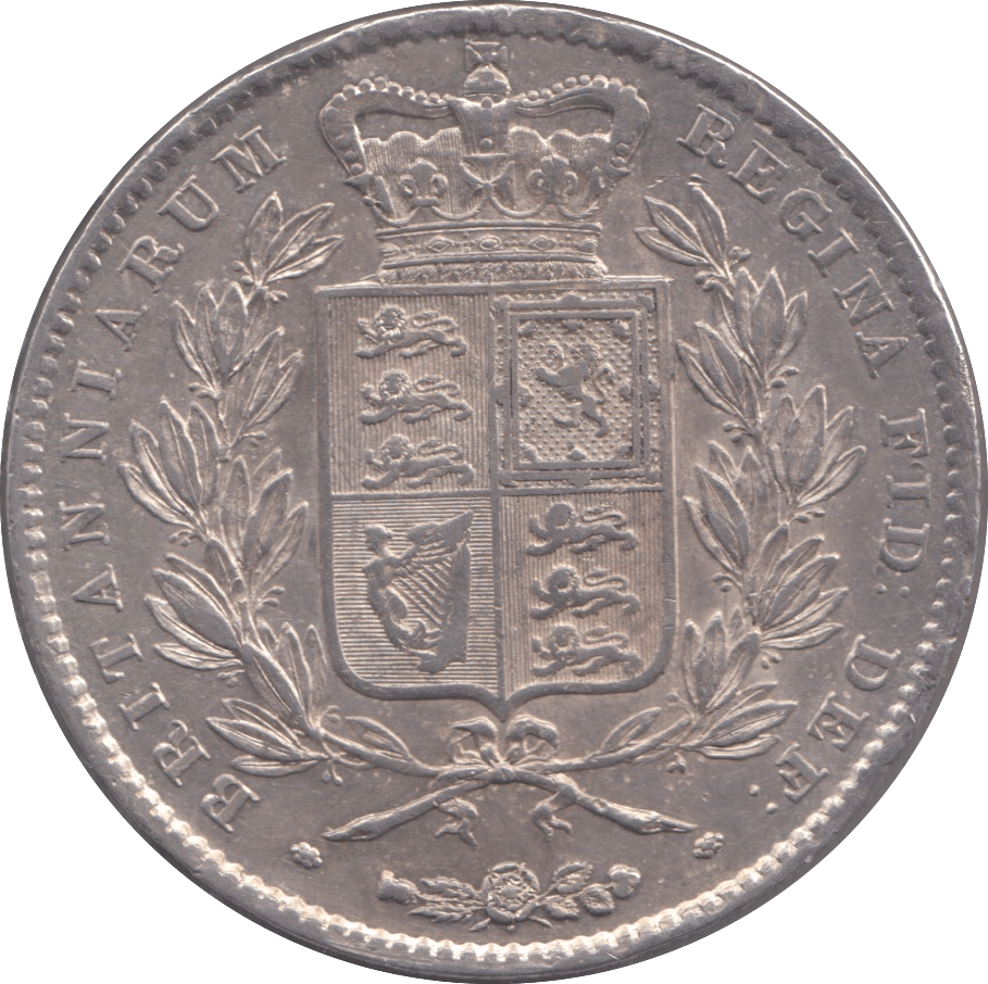 1844 CROWN ( EF ) STAR - Crown - Cambridgeshire Coins