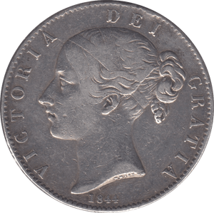 1844 CROWN ( GF ) - Crown - Cambridgeshire Coins
