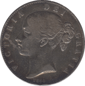 1844 CROWN ( GF ) VIII 4 - Crown - Cambridgeshire Coins