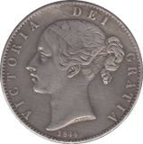 1844 CROWN ( GVF ) VIII - Crown - Cambridgeshire Coins