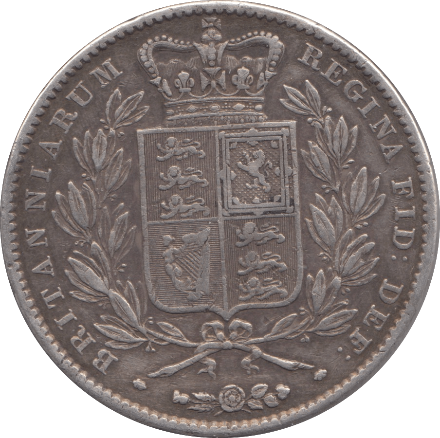 1844 CROWN ( GVF ) VIII - Crown - Cambridgeshire Coins