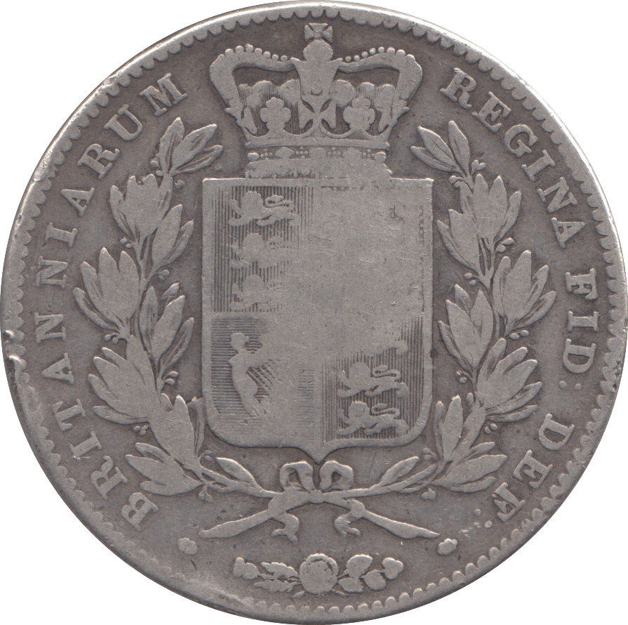 1844 CROWN ( NF ) VIII - Crown - Cambridgeshire Coins