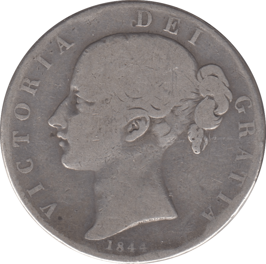 1844 CROWN ( NF ) VIII - Crown - Cambridgeshire Coins