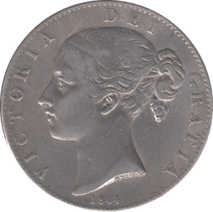 1844 CROWN ( VF ) 14 - Crown - Cambridgeshire Coins