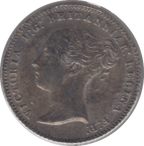 1844 FOURPENCE ( AUNC ) - Threepence - Cambridgeshire Coins