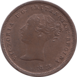 1844 HALF FARTHING ( AUNC ) 1 - Farthing - Cambridgeshire Coins