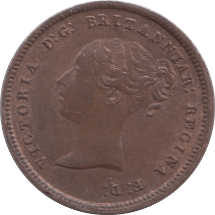 1844 HALF FARTHING ( AUNC ) 1 - Farthing - Cambridgeshire Coins