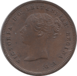 1844 HALF FARTHING ( AUNC ) 8 - Half Farthing - Cambridgeshire Coins
