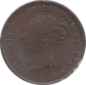 1844 HALF FARTHING ( AUNC ) - Half Farthing - Cambridgeshire Coins