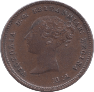 1844 HALF FARTHING ( EF ) 3 - Half Farthing - Cambridgeshire Coins