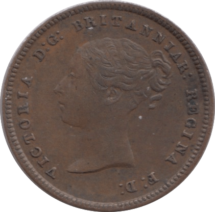1844 HALF FARTHING ( EF ) 7 - Farthing - Cambridgeshire Coins