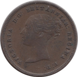 1844 HALF FARTHING ( EF ) 7 - Half Farthing - Cambridgeshire Coins