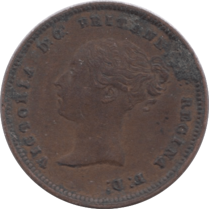 1844 HALF FARTHING ( EF ) 8 - Farthing - Cambridgeshire Coins