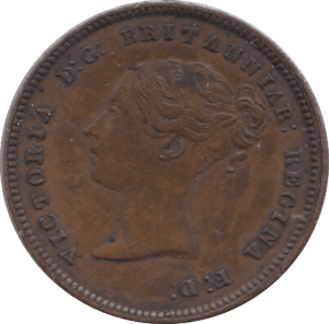 1844 HALF FARTHING ( EF ) 9 - Half Farthing - Cambridgeshire Coins