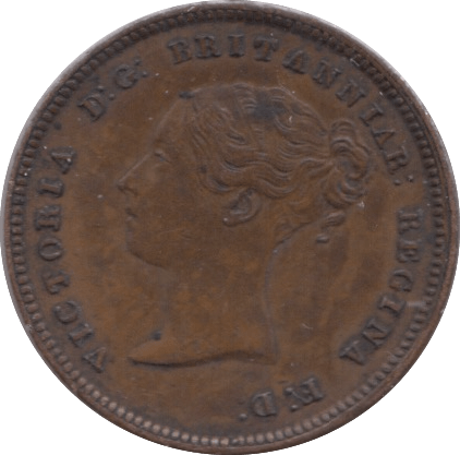 1844 HALF FARTHING ( EF ) 9 - Half Farthing - Cambridgeshire Coins