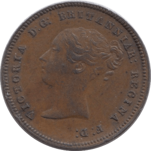 1844 HALF FARTHING ( EF ) - Farthing - Cambridgeshire Coins