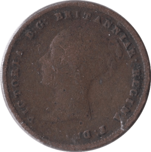 1844 HALF FARTHING ( F ) - Half Farthing - Cambridgeshire Coins